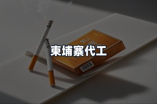 柬埔寨代工